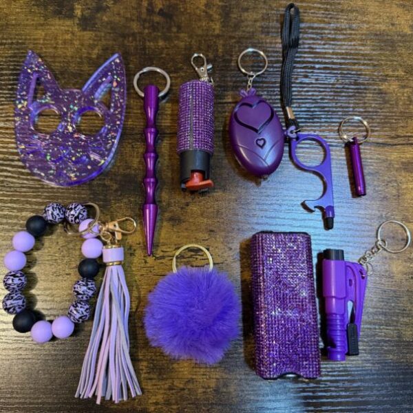 Large Self Defense Keychain