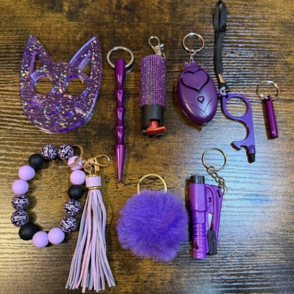 Medium Self Defense Keychain